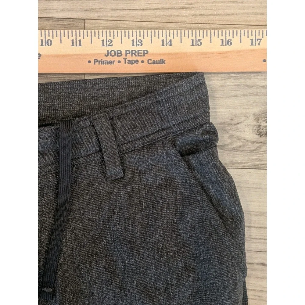 North Face Travel Trouser Pants Mens 30x27 Gray Stretch Drawstring Tapered Comfy